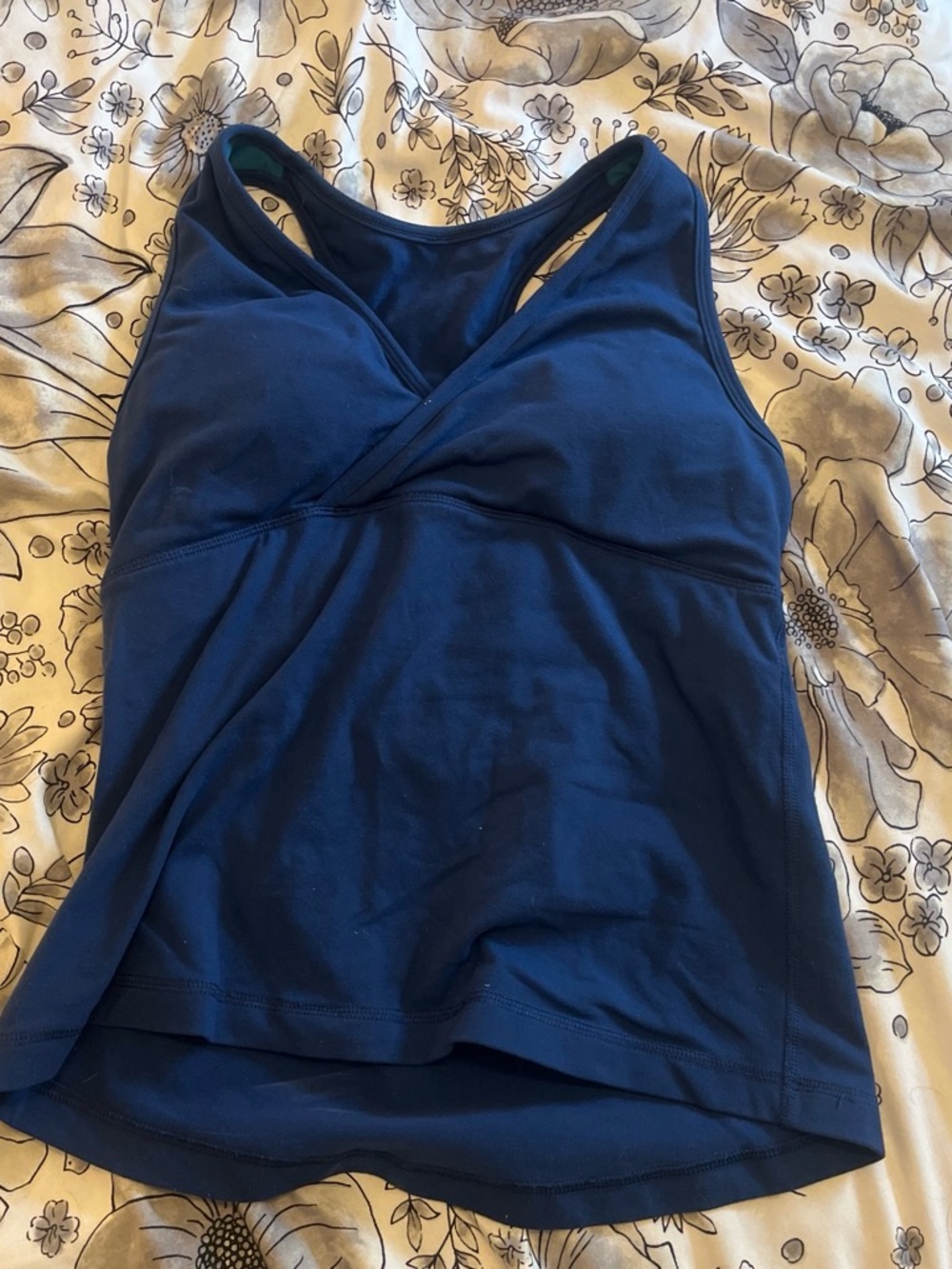 Lulu Lemon Womens Navy Blue Tank